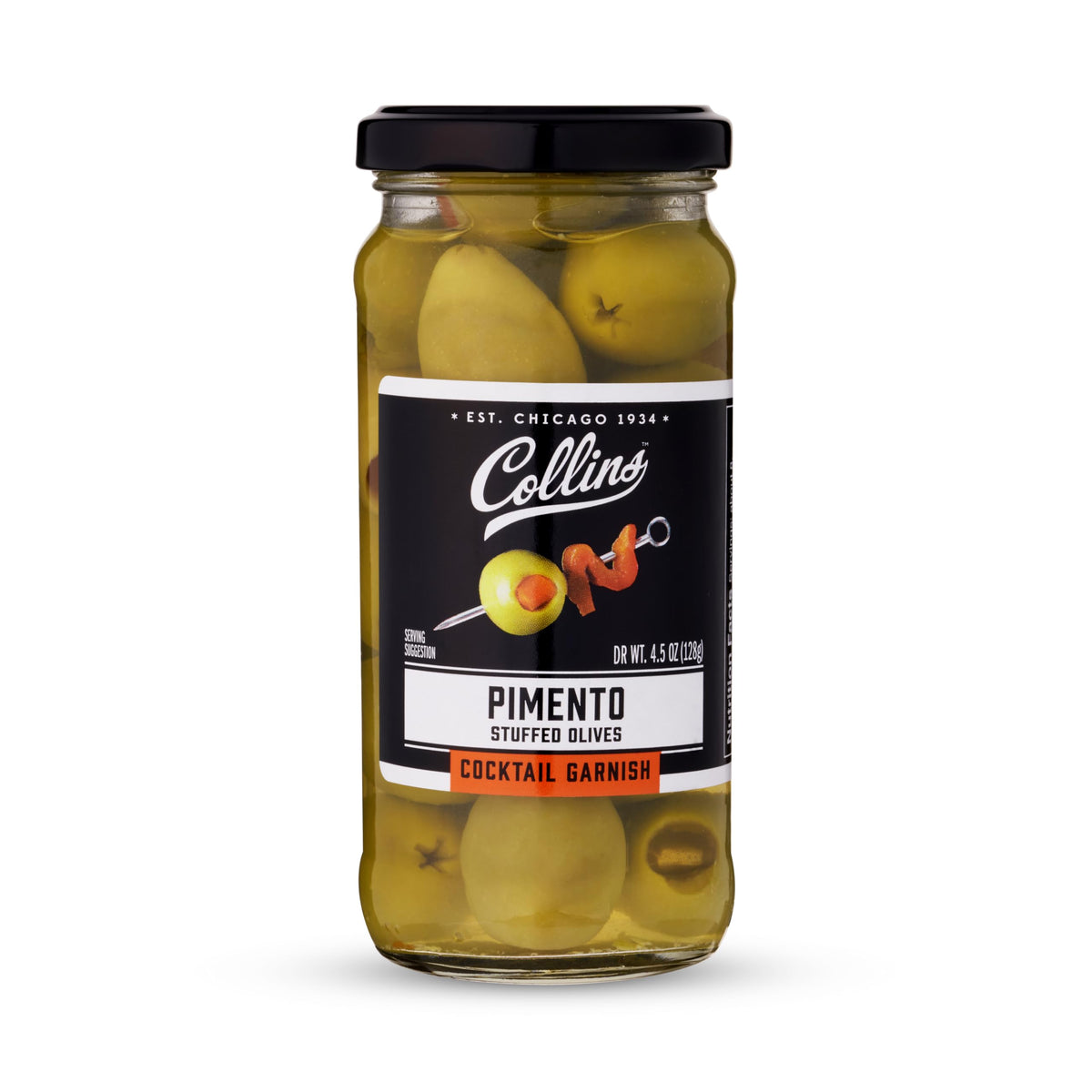 Collins Gourmet Martini Pimento Olives — 4.75 oz - image 9