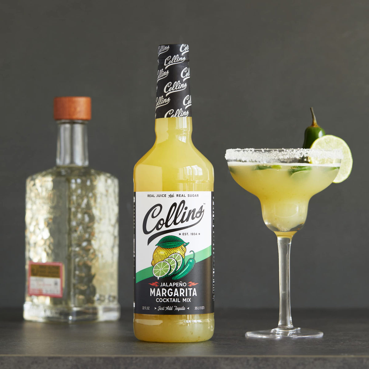 Collins Jalapeno Margarita Mix — 32 oz - image 5