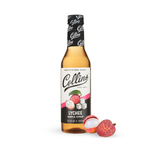 Collins Lychee Simple Syrup — 12.7 oz - image 1