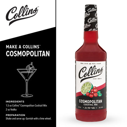 Collins Cosmopolitan Mix — 32 oz - image 3