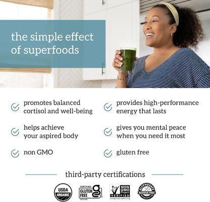 Organifi Green Juice – Superfood Blend with Adaptogens & Detox – Original Mint – 30 Servings - image 3