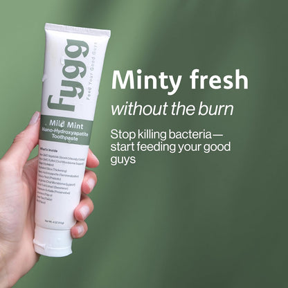 Fygg Toothpaste with Prebiotics | Mild Mint - image 2