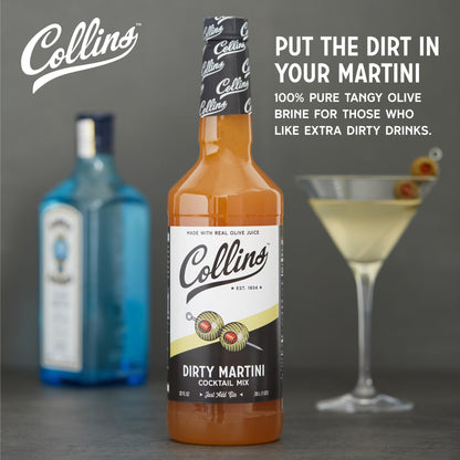 Collins Dirty Martini Mix — 32 oz - image 2