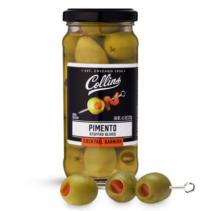 Collins Gourmet Martini Pimento Olives — 4.75 oz - image 1