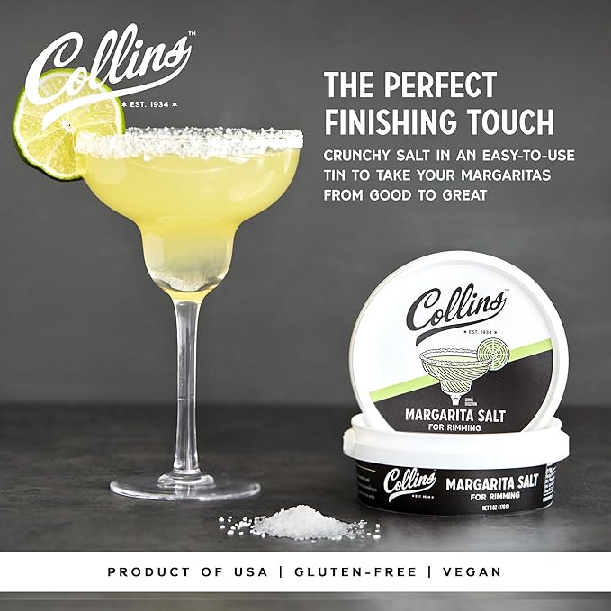 Collins White Margarita Salt — 6 oz - image 2