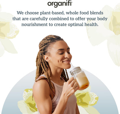 Organifi Vanilla Protein - Organic, Plant Based + Digestive Enzymes 2.5 lb / 1.13 kg - image 2