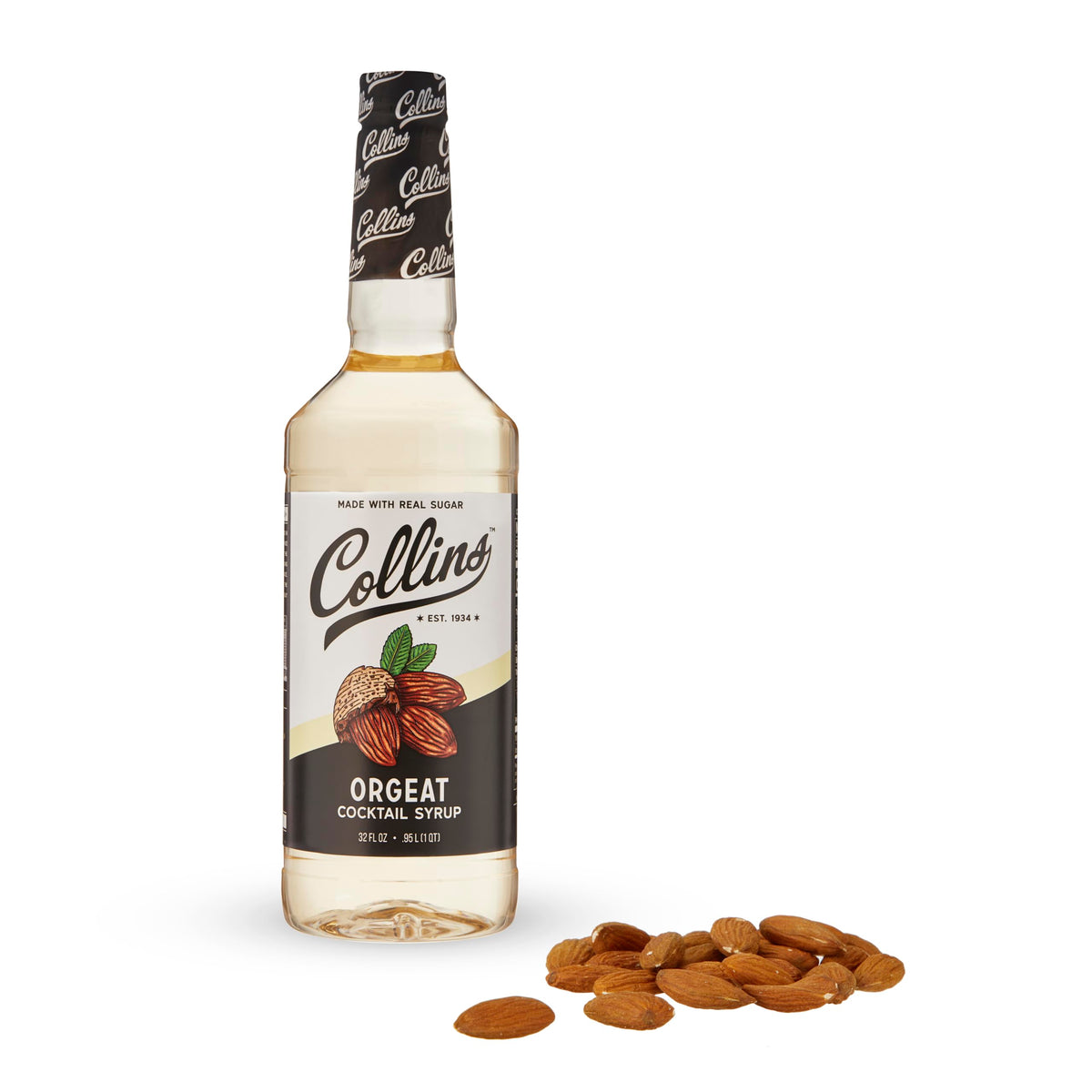 Collins Orgeat Cocktail Syrup — 32 oz - image 1