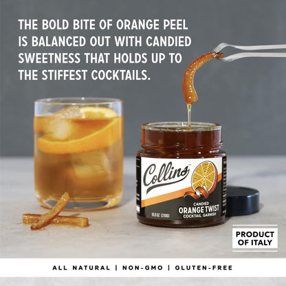 Collins Orange Twist in Syrup — 10 oz - image 2
