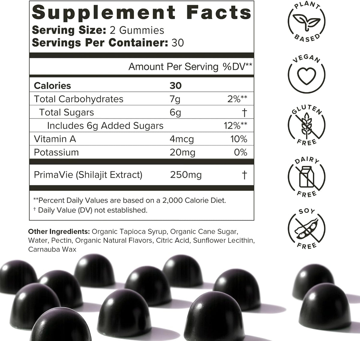 Organifi Shilajit Gummies – Vitality & Energy Booster – 60 Gummies - image 2