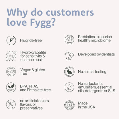 Fygg Toothpaste with Prebiotics | Coconut Cream - image 3