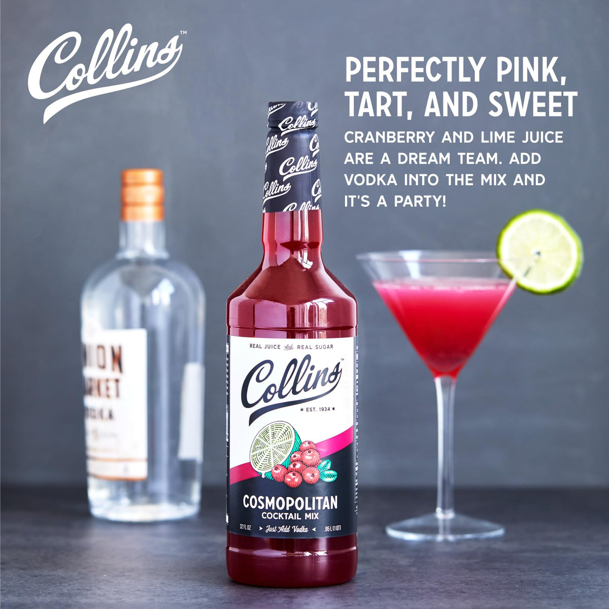 Collins Cosmopolitan Mix — 32 oz - image 2