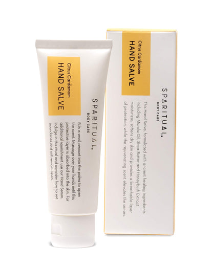 SPARITUAL Citrus Cardamom Vegan Hand Salve | Hand Cream for Hydrated, Nourished Hands | 1.5oz - image 1
