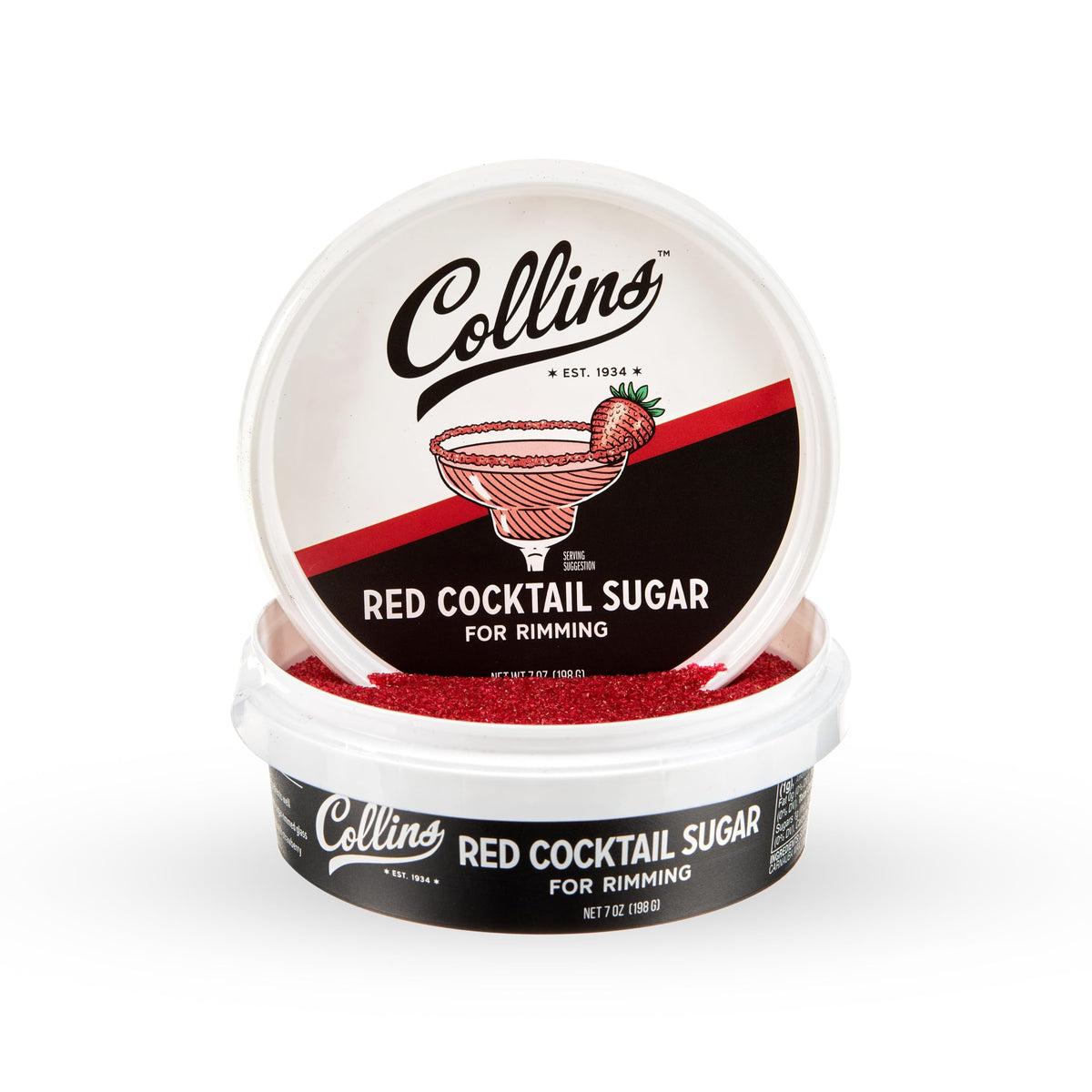 Collins Red Cocktail Sugar — 7 oz - image 7