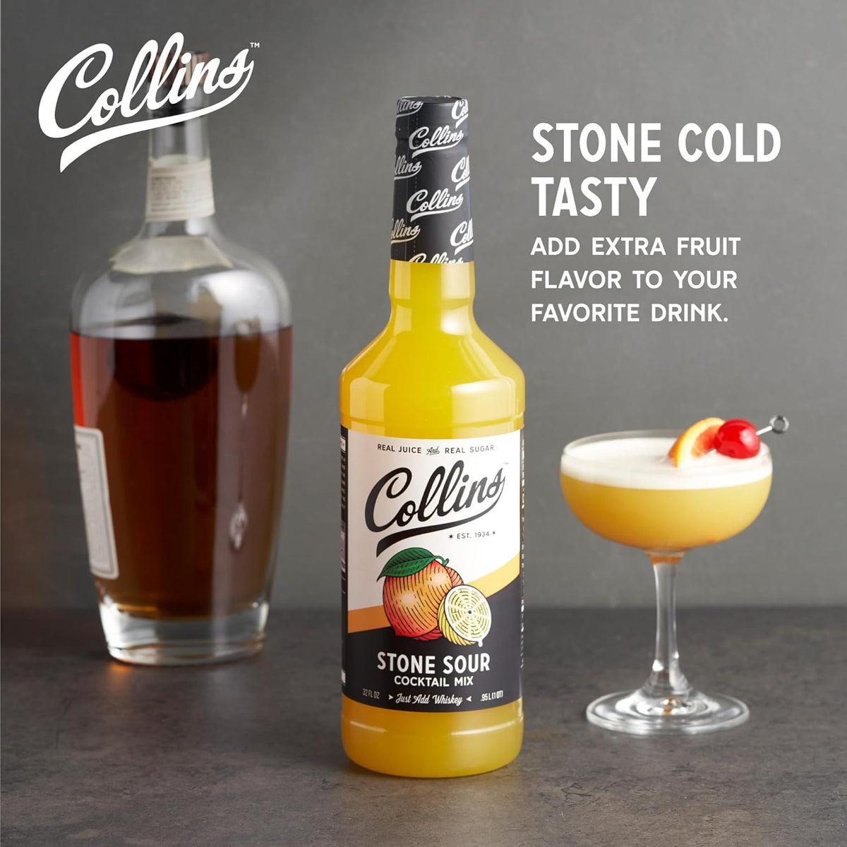 Collins Stone Sour Mix — 32 oz - image 4