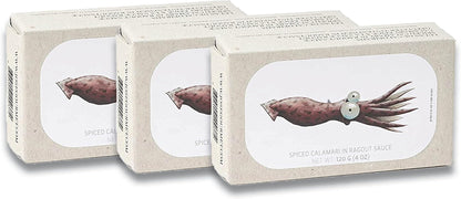 Jose Gourmet Spiced Calamari in Ragout Sauce, 120g