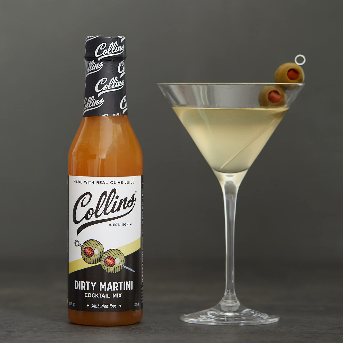 Collins Dirty Martini Mix — 12.7 oz - image 5