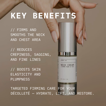 AZORÉE LAB Neck Cream // Firming Hydrating Argan Oil + Prickly Pear Extract - image 4