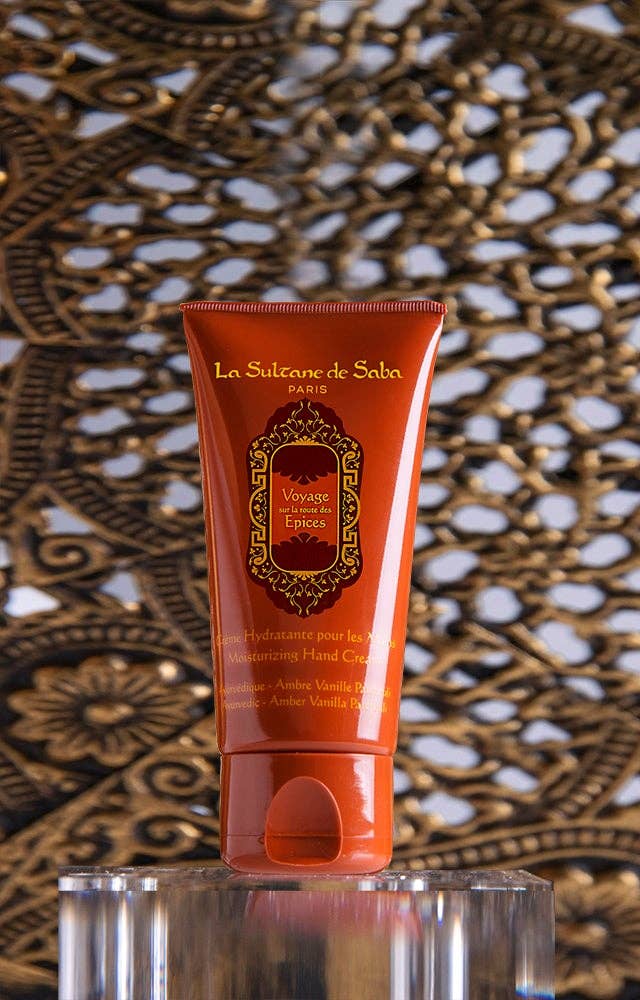 Moisturizing Hand Cream -  Ayurvedic Treatment Amber Vanilla Patchouli – Journey To The Spices Route - image 3