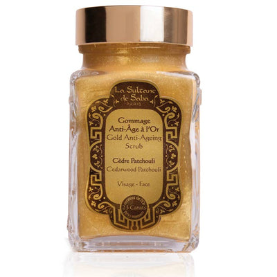 Face Scrub - Gold : Cedar & Patchouli