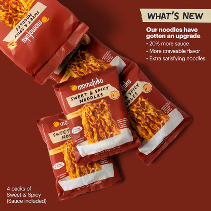 Momofuku Sweet & Spicy Air-Dried Noodles – 4-Pack (400 g) - image 3