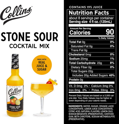 Collins Stone Sour Mix — 32 oz - image 6