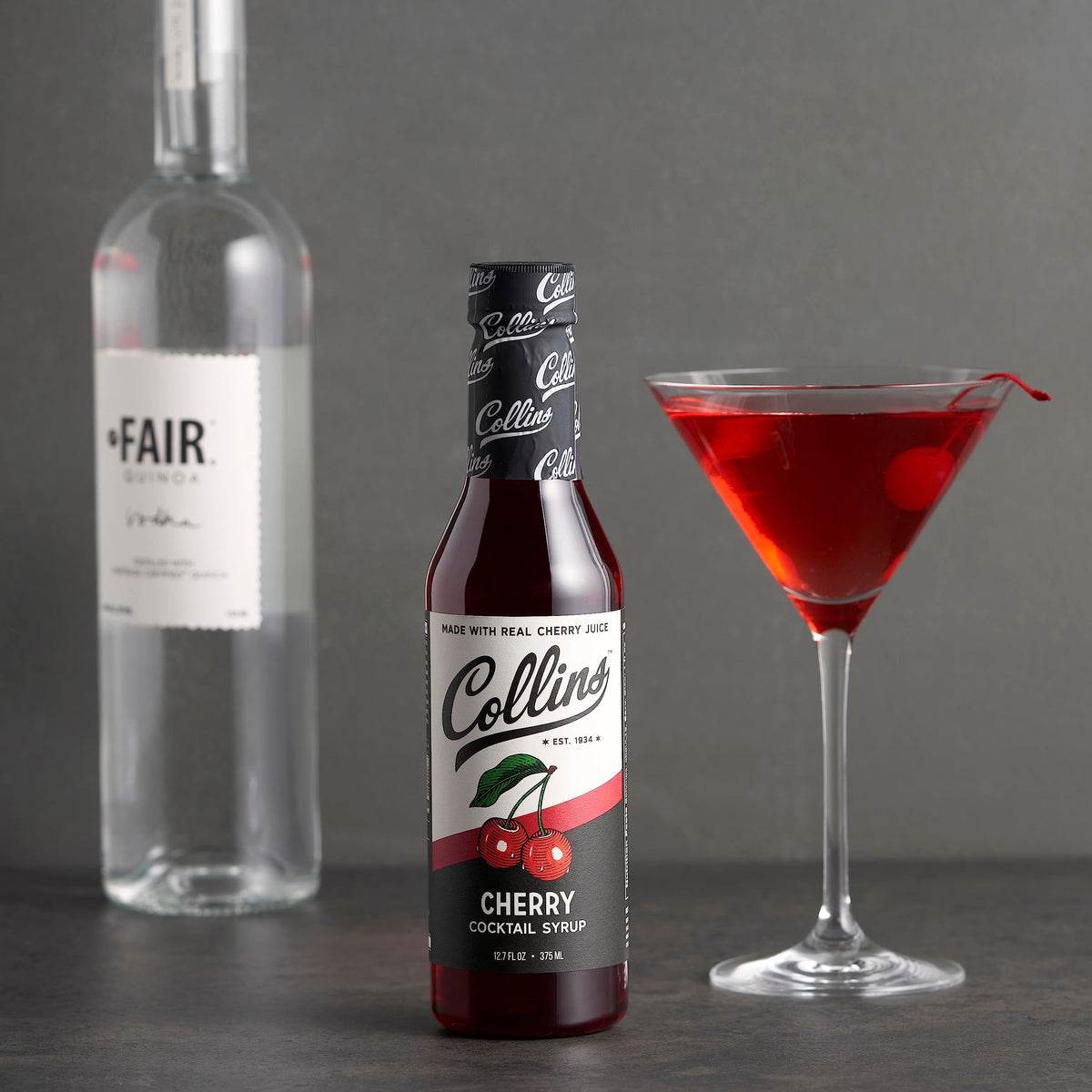 Collins Cherry Cocktail Syrup — 12.7 oz - image 5