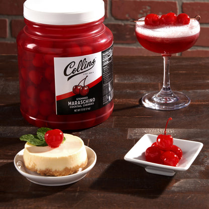 Collins Stemmed Maraschino Cocktail Cherries — 72 oz - image 5