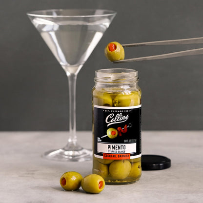 Collins Gourmet Martini Pimento Olives — 4.75 oz - image 6