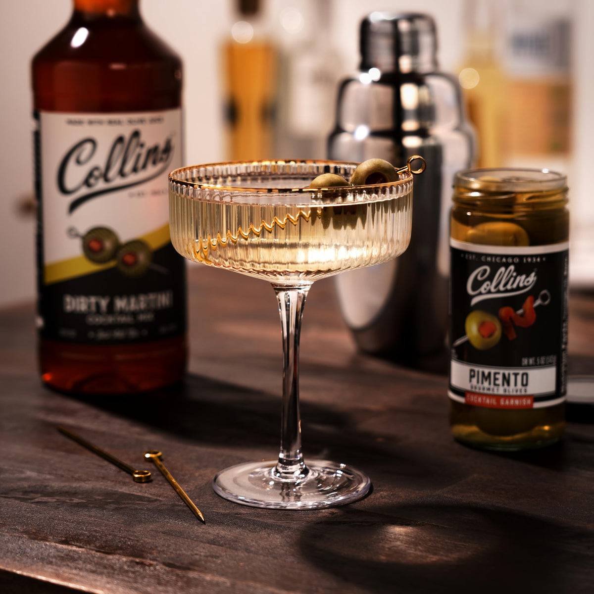 Collins Dirty Martini Mix — 32 oz - image 5