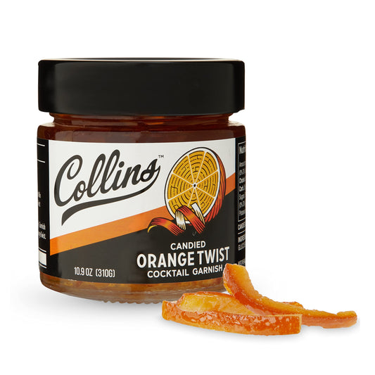 Collins Orange Twist in Syrup — 10 oz - image 1