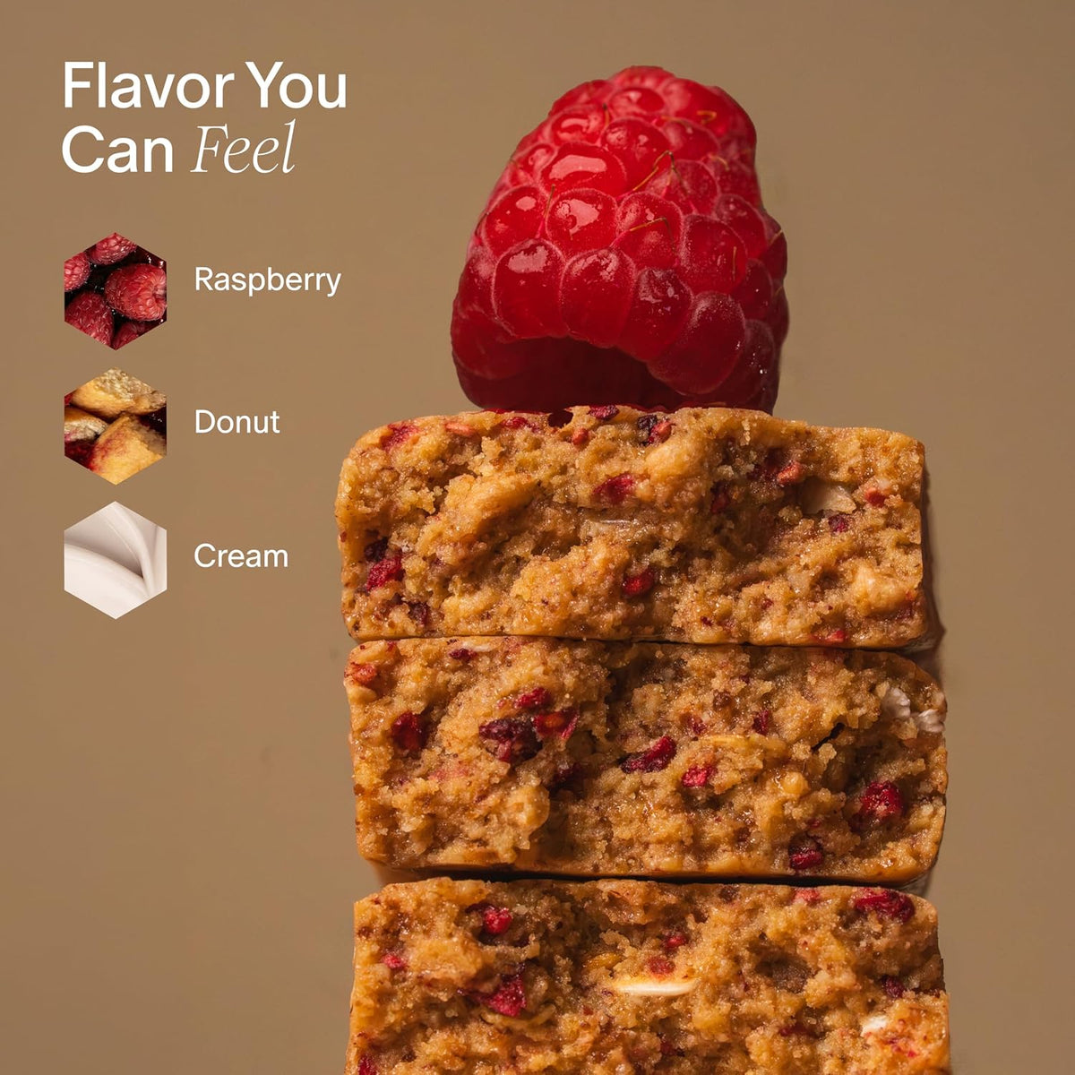 Stars + Honey The Raspberry Donut Collagen Protein Bars - image 2