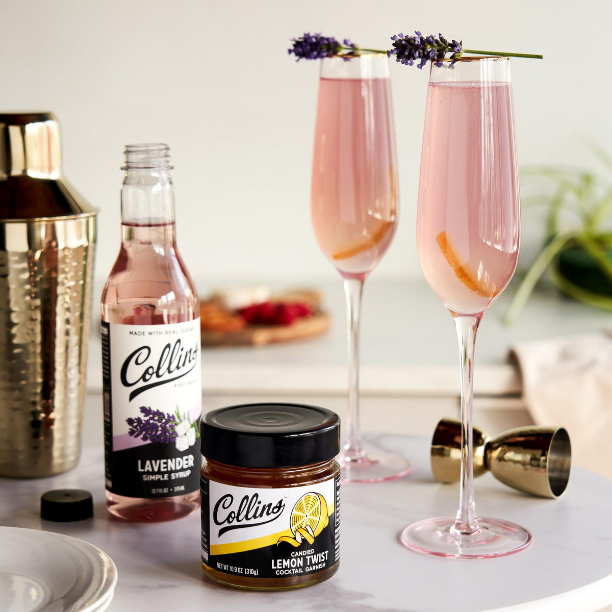 Collins Lavender Cocktail Syrup — 12.7 oz - image 6