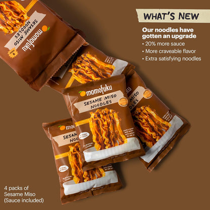 Momofuku Sesame Miso Air-Dried Noodles – 4-Pack (411 g) - image 4