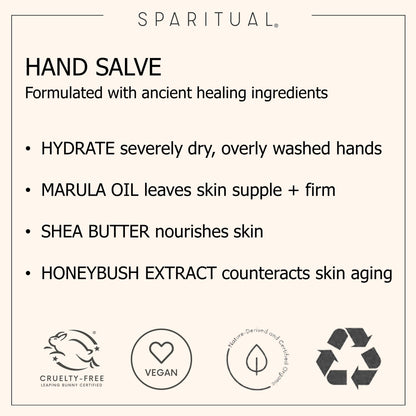 SPARITUAL Citrus Cardamom Vegan Hand Salve | Hand Cream for Hydrated, Nourished Hands | 1.5oz - image 5