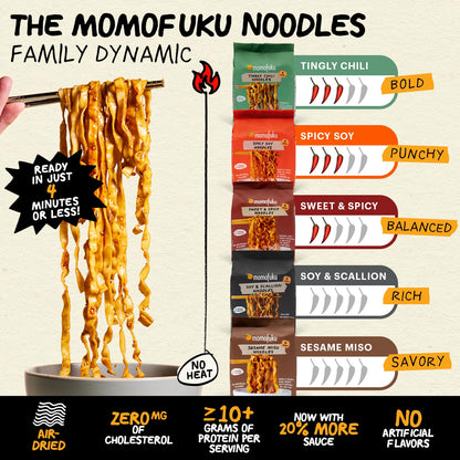 Momofuku Sesame Miso Air-Dried Noodles – 4-Pack (411 g) - image 10