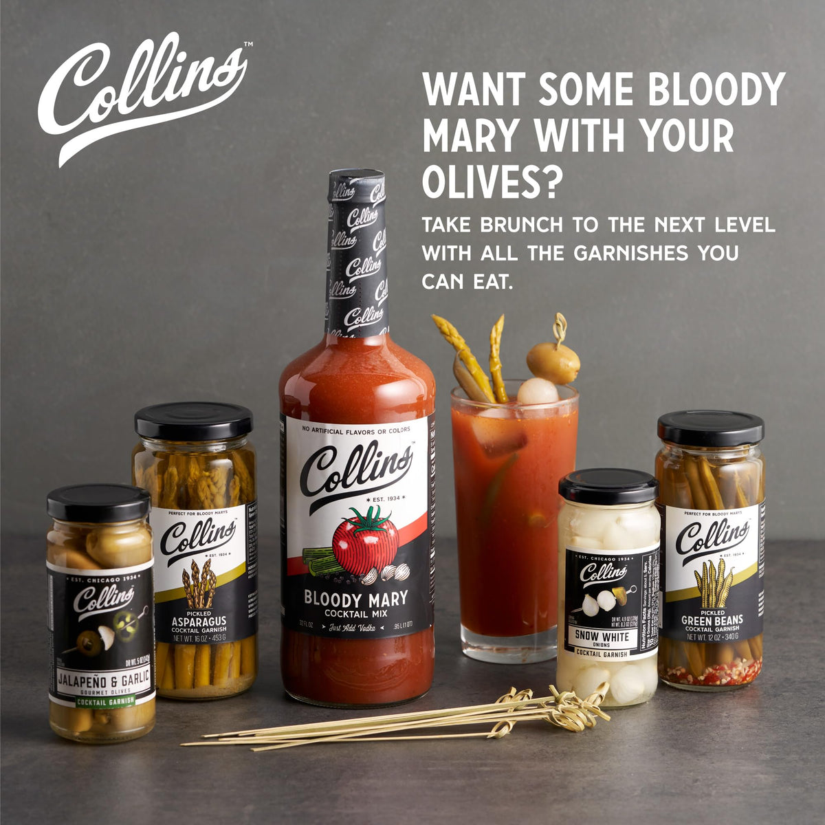 Collins Ultimate Bloody Mary Kit — Set of 6 - image 2