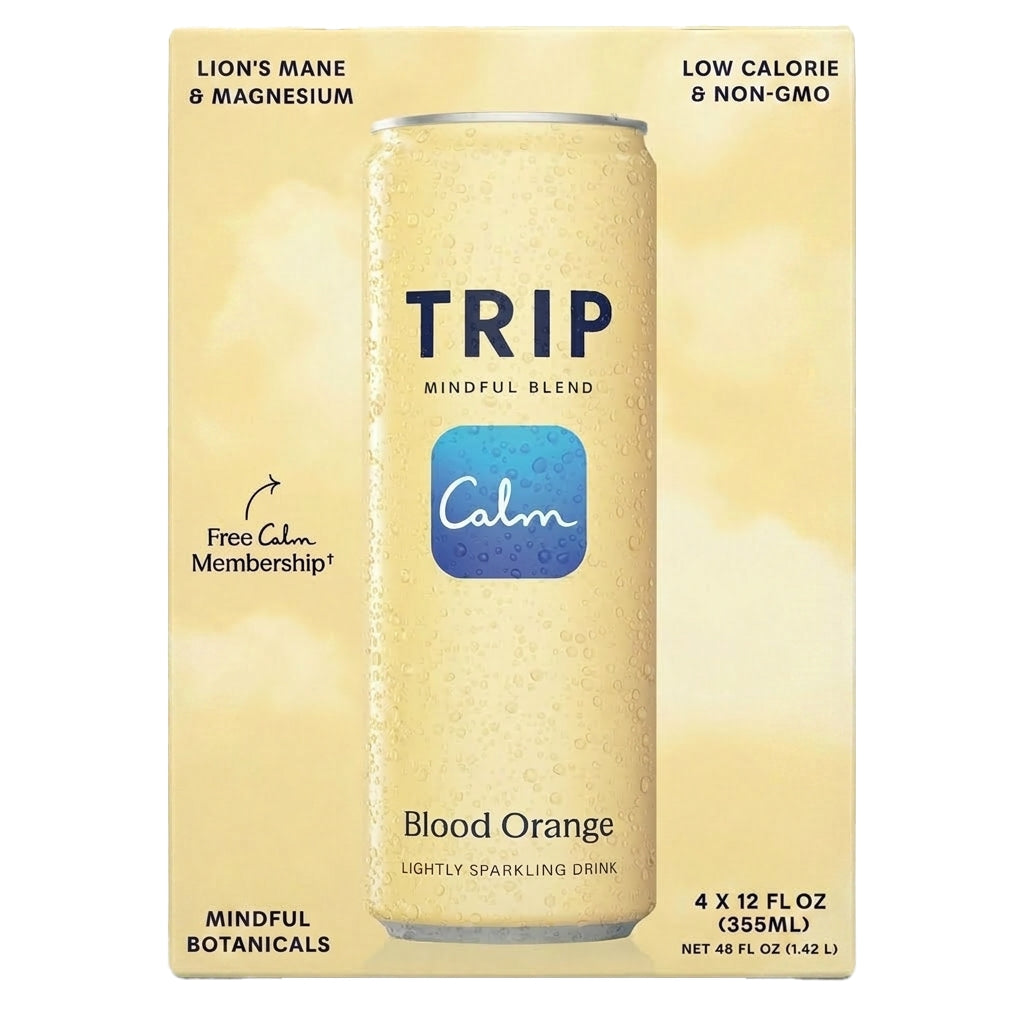 TRIP Blood Orange Mindful Blend – Non-Alcoholic Relaxation Drink - image 1