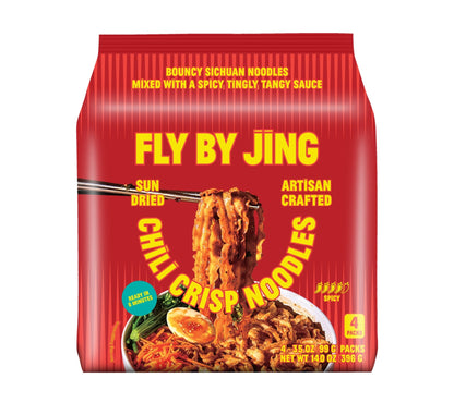 Fly By Jing – Chili Crisp Noodles – 4-Pack - image 1