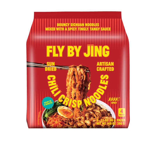 Fly By Jing – Chili Crisp Noodles – 4-Pack - image 1