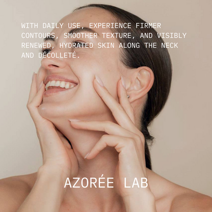 AZORÉE LAB Neck Cream // Firming Hydrating Argan Oil + Prickly Pear Extract - image 5