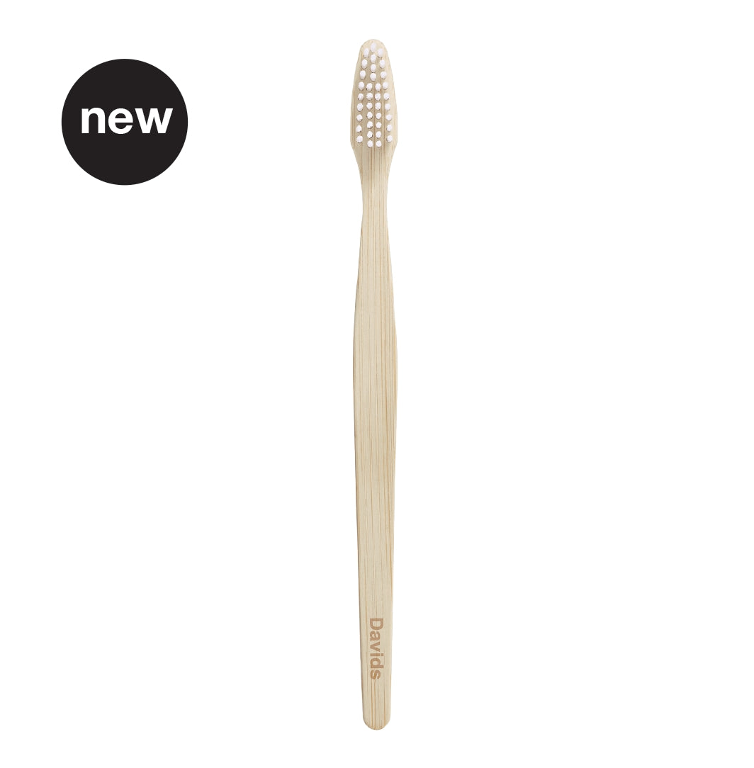 Davids Premium Bamboo Toothbrush | Adult Soft | Single - image 1