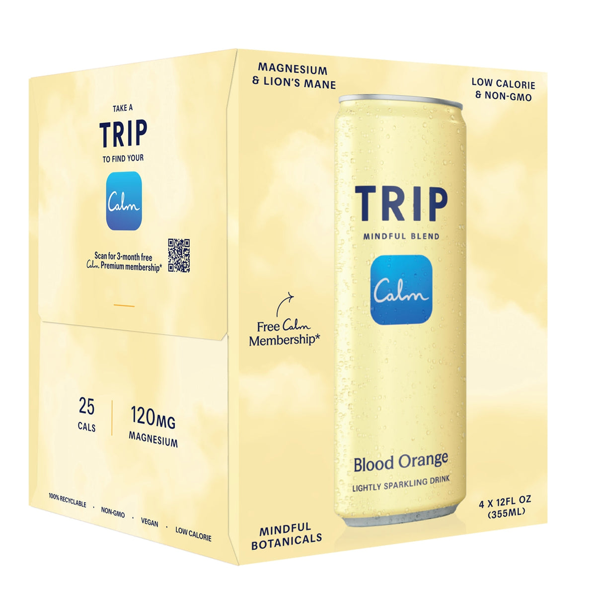 TRIP Blood Orange Mindful Blend – Non-Alcoholic Relaxation Drink - image 2