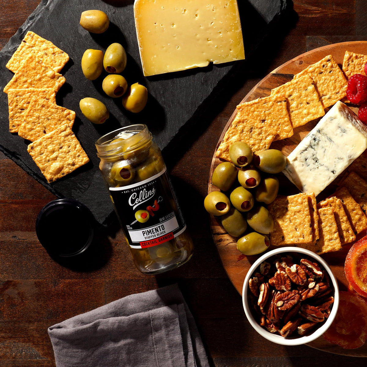 Collins Gourmet Martini Pimento Olives — 4.75 oz - image 7