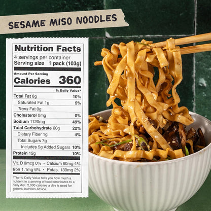 Momofuku Sesame Miso Air-Dried Noodles – 4-Pack (411 g) - image 3