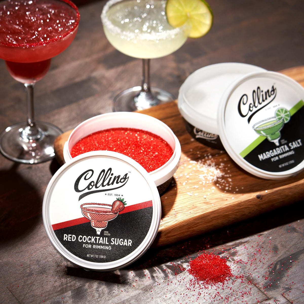 Collins Red Cocktail Sugar — 7 oz - image 6