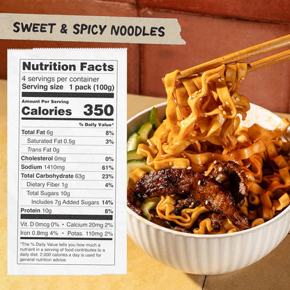 Momofuku Sweet & Spicy Air-Dried Noodles – 4-Pack (400 g) - image 2
