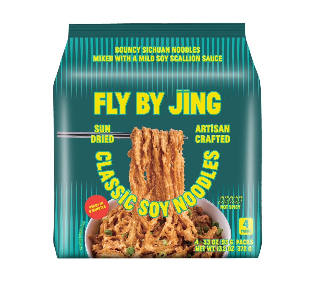 Fly By Jing – Chili Crisp Noodles – 4-Pack - image 1