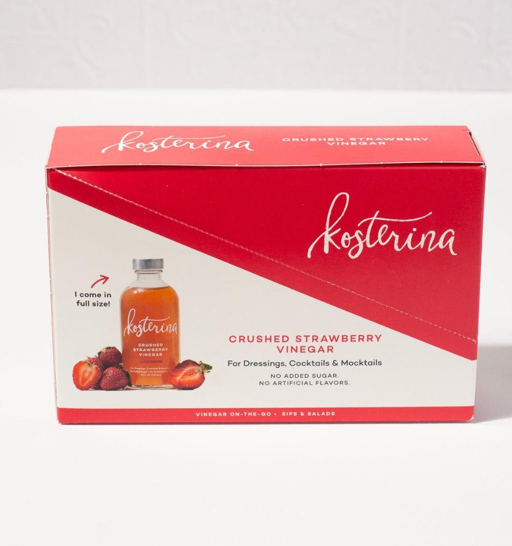 Kosterina Crushed Strawberry Vinegar Packet (10-Pack) - image 4