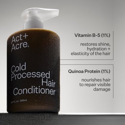 Act+Acre Cold Processed® 1% Vitamin B-5 Fine Hair Conditioner – 10 oz - image 2