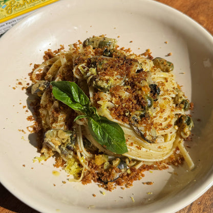 Fishwife – Mussels in Basil Pesto – 4.2 oz - image 3